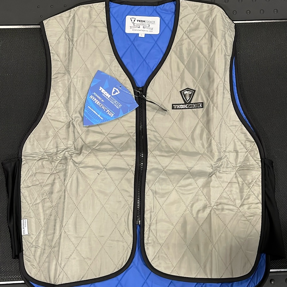 TECHNICHE HYPERKEWL PLUS COOLONG VEST #6529 - grey - Large - New